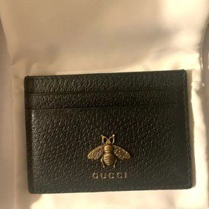 GUCCI Leather Card Case - Wallet